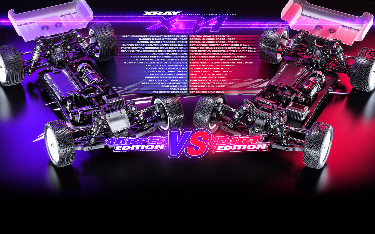 Xray XB4D 4wd Competition Buggy