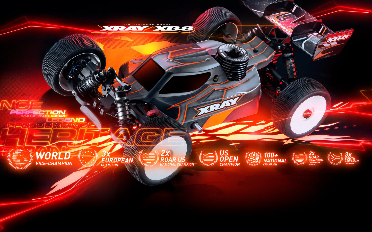 Xray XB8 2026 Buggy Nitro KIT 350021