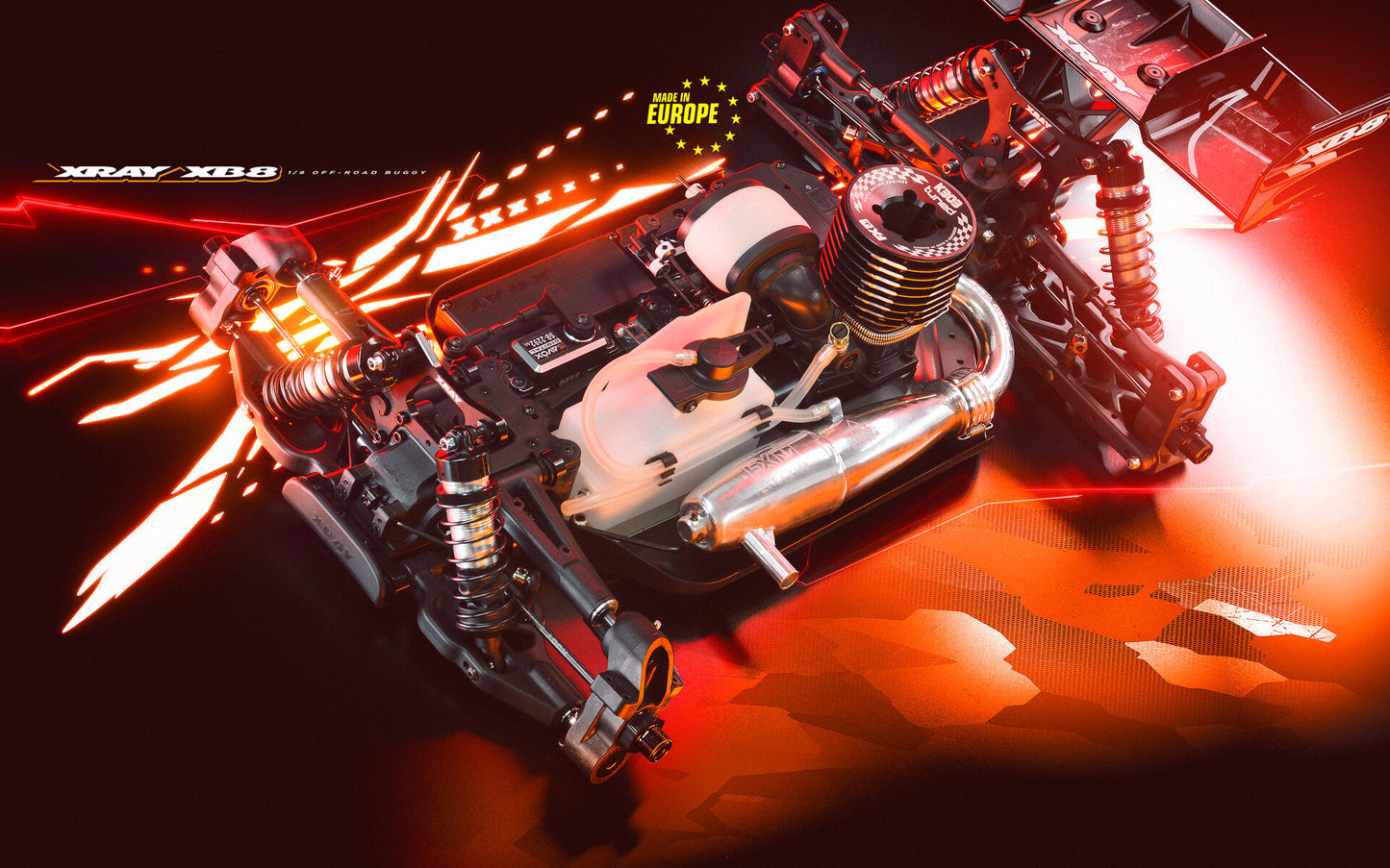 Xray XB8 2026 Buggy Nitro KIT 350021
