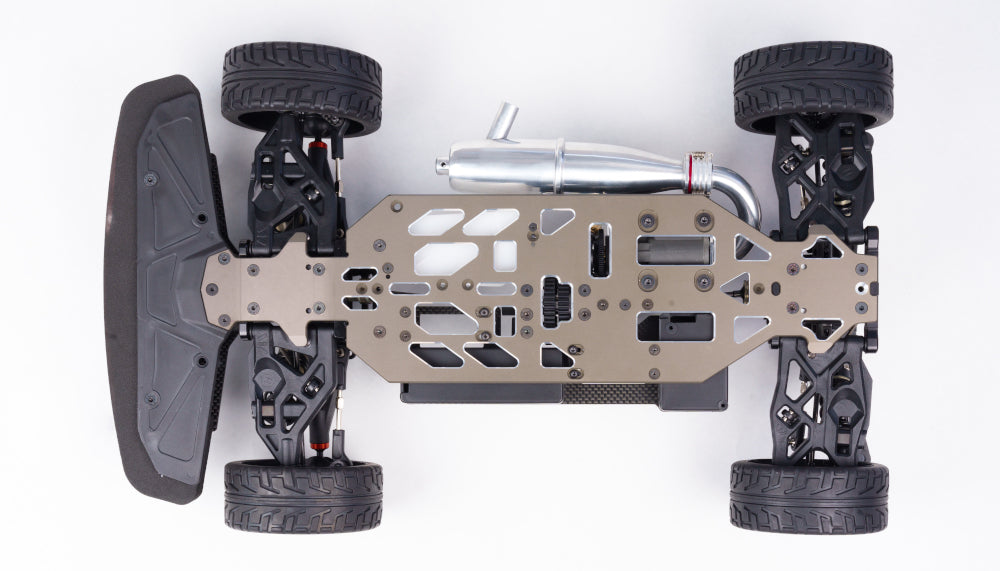 WRC 1/8 GT4.2 Chassis  (No Body, No Wheels)