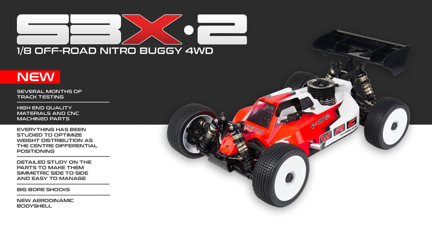 WRC SBX.2 1/8th Nitro Buggy