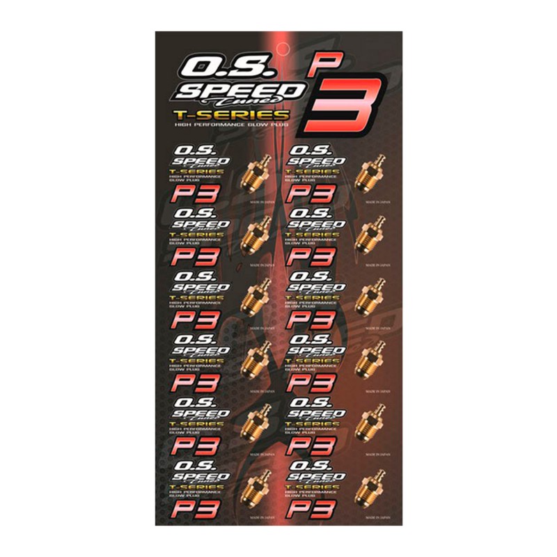 GLOW PLUG O.S. SPEED GOLD P3 (1 pcs)