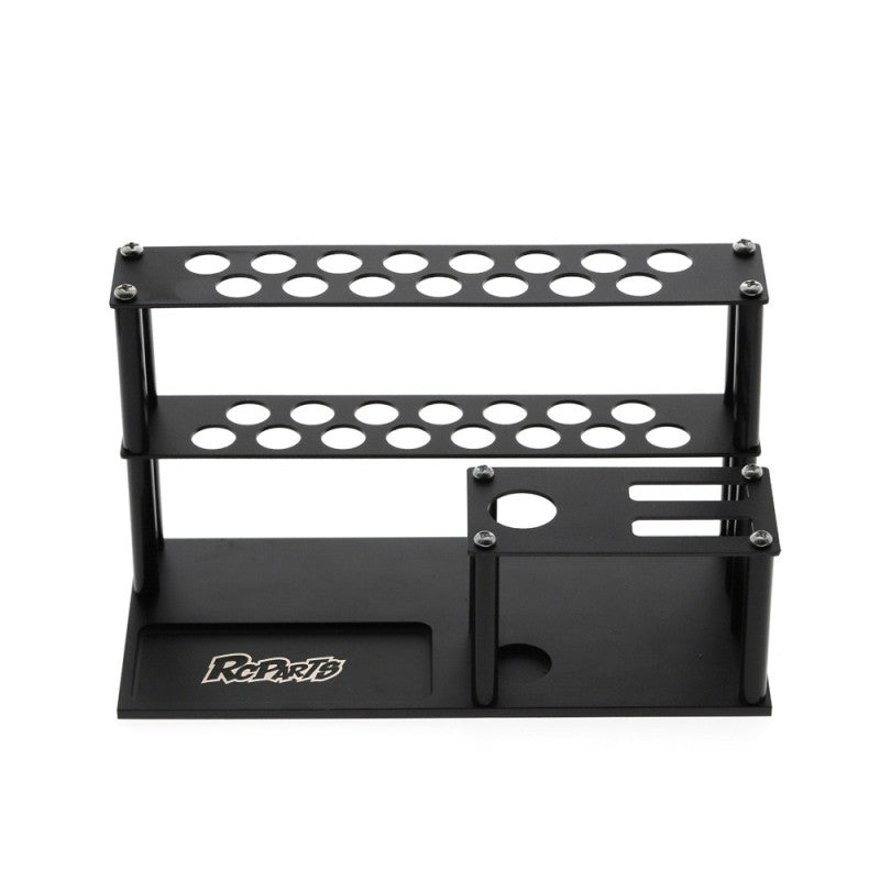 RC TOOL STAND W/SCREW TRAY 194x110x89mm (BLACK)