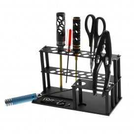 RC TOOL STAND W/SCREW TRAY 194x110x89mm (BLACK)